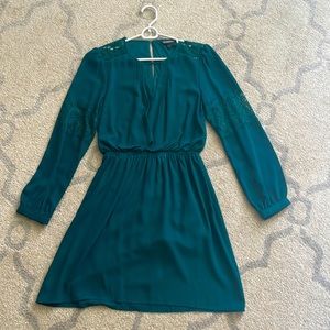 Express long sleeve mini dress